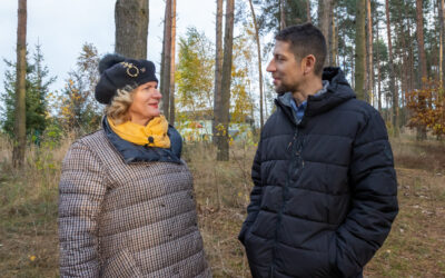 Ela ze Strzałkowa podczas wywiadu