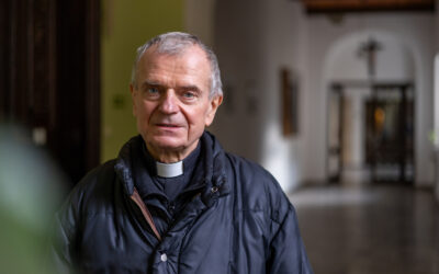 Ksiądz Ryszard w Obrze